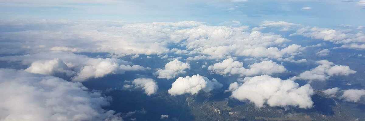 Flugwegposition um 07:04:02: Aufgenommen in der Nähe von Mürzsteg, Österreich in 3542 Meter
